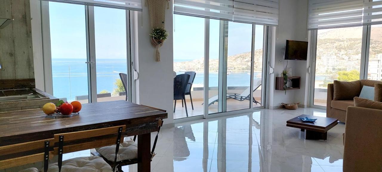 Cirasola Home - White Residence 1 Sarande Bagian luar foto